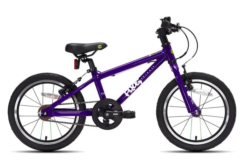 frog bike purple