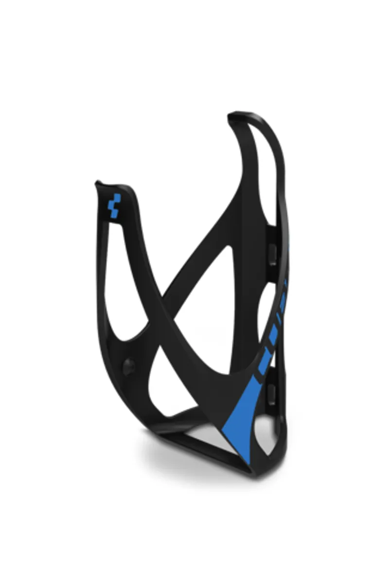 Giant Airway Lite Bike Bottle Cage Carbon Fiber Black Gloss Blue