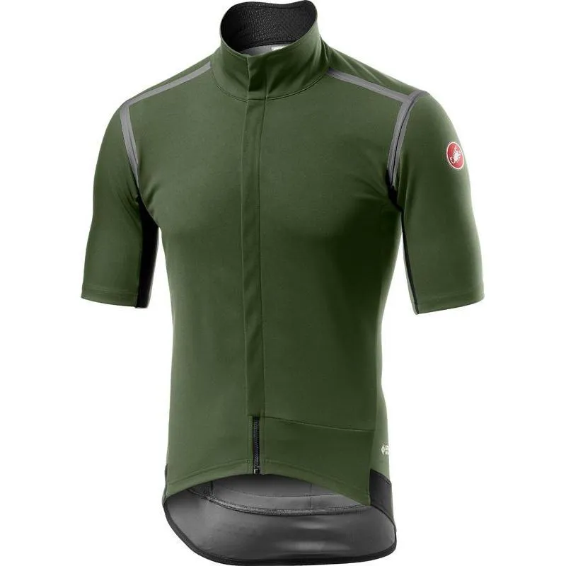 castelli　TUTTO NANO RoS JERSEYサイズLカーキ castelli TUTTO NANO RoS JERSEYサイズLカーキ castelli TUTTO NANO