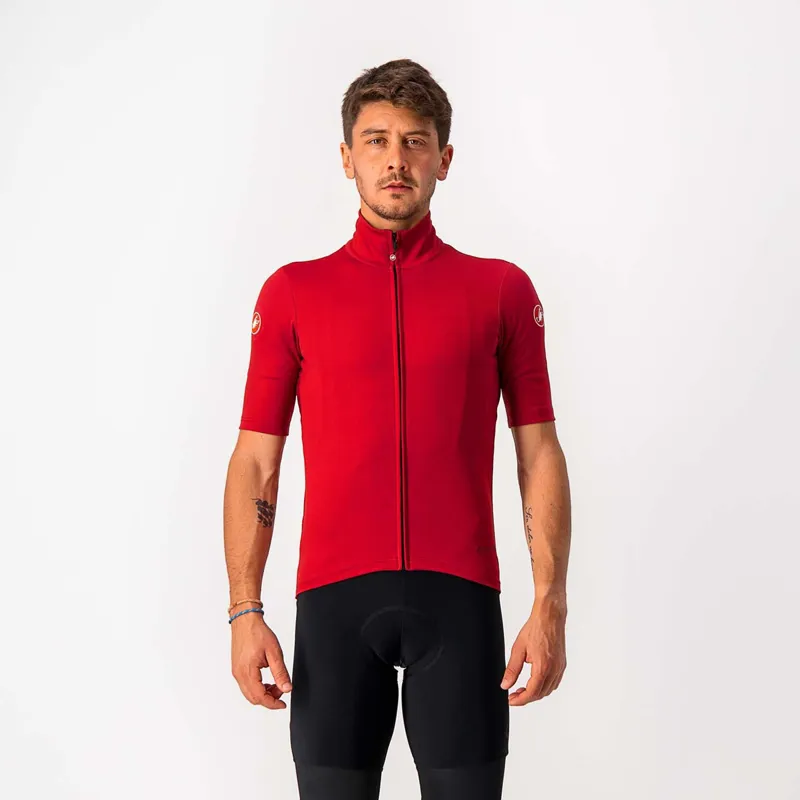 Castelli Perfetto RoS Mens Light Jersey - Pro Red