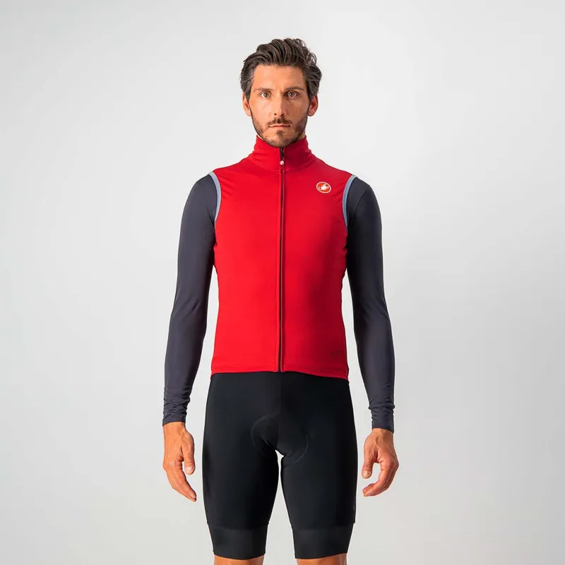 Castelli Perfetto RoS Mens Vest - Pro Red