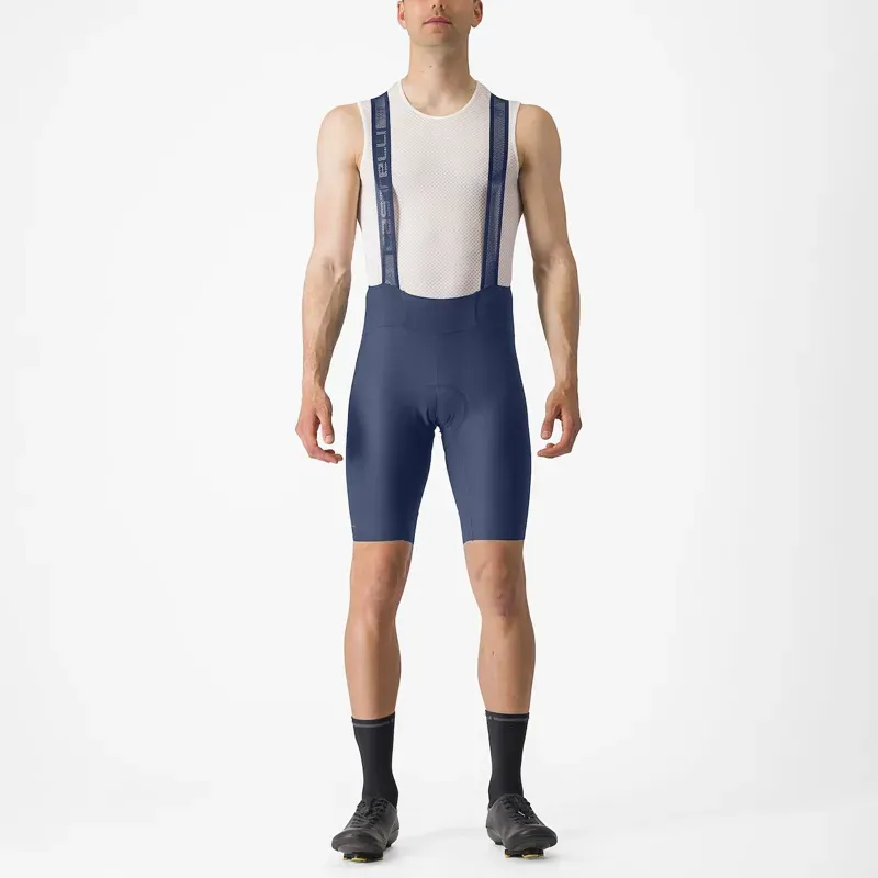 Castelli Espresso Mens Cycling Bib Shorts - Belgian Blue