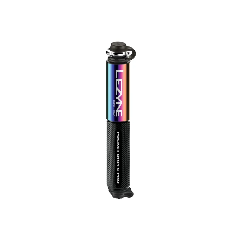 Lezyne Pocket Drive Pro Bicycle Hand Pump - Neo Metallic/Black