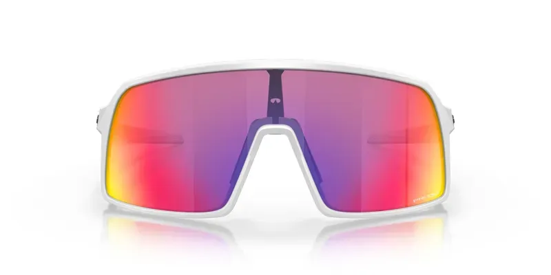 Oakley Sutro S Sunglasses - Prizm Road Lenses/Matte White Frame-1