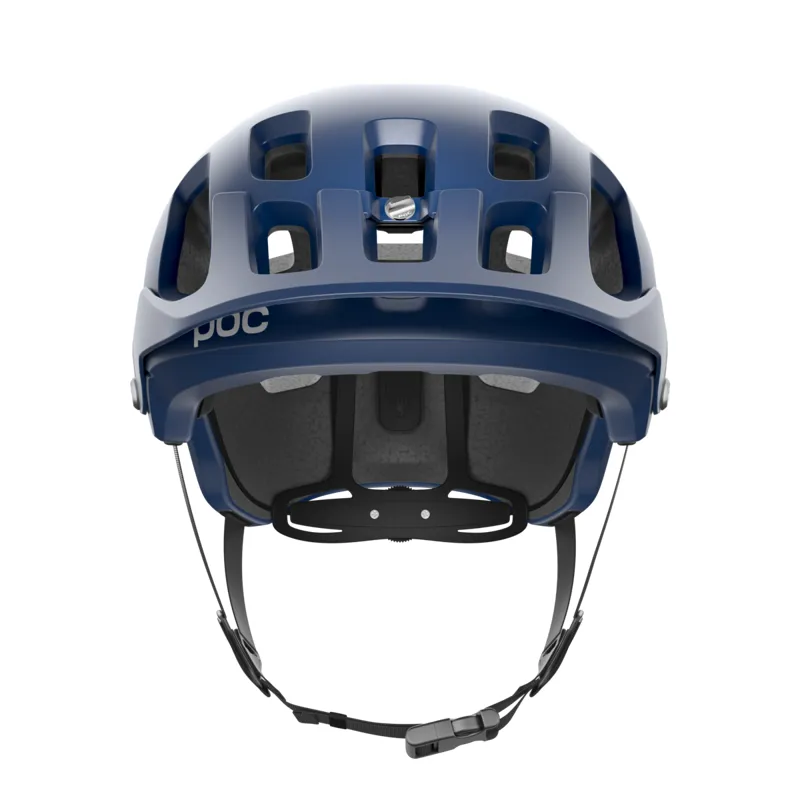 POC Tectal Mountain Bike Helmet - Lead Blue Matte-2