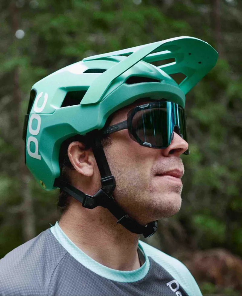 POC Kortal Race MTB Helmet with MIPS - Fluorite Green/Uranium