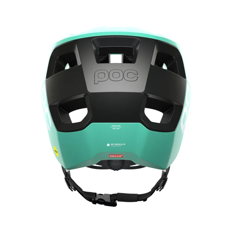 POC Kortal Race MTB Helmet with MIPS - Fluorite Green/Uranium Black Matte-2