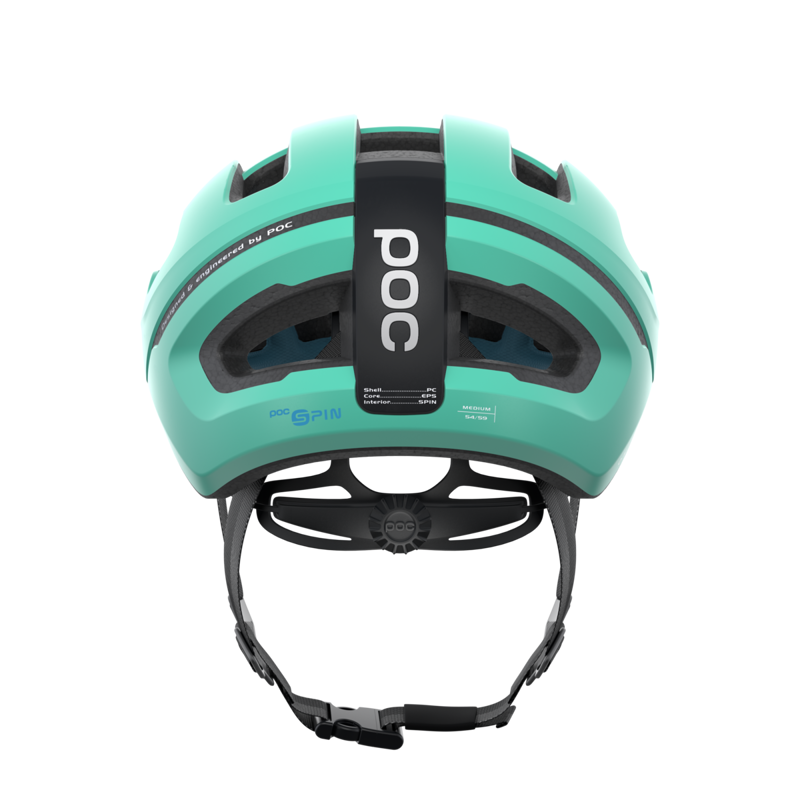POC Omne Air Spin Road Cycling Helmet - Fluorite Green Matte-3