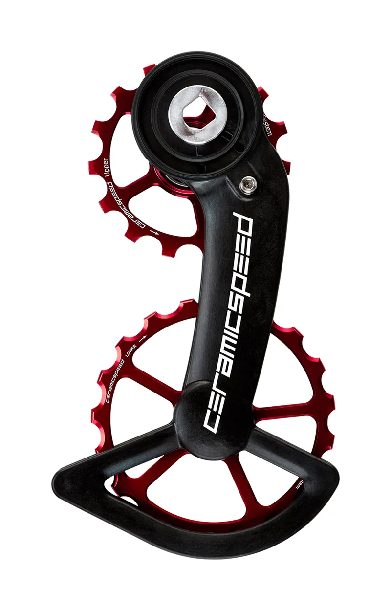 CeramicSpeed OSPW System Coated SRAM Red/Force AXS - Red
