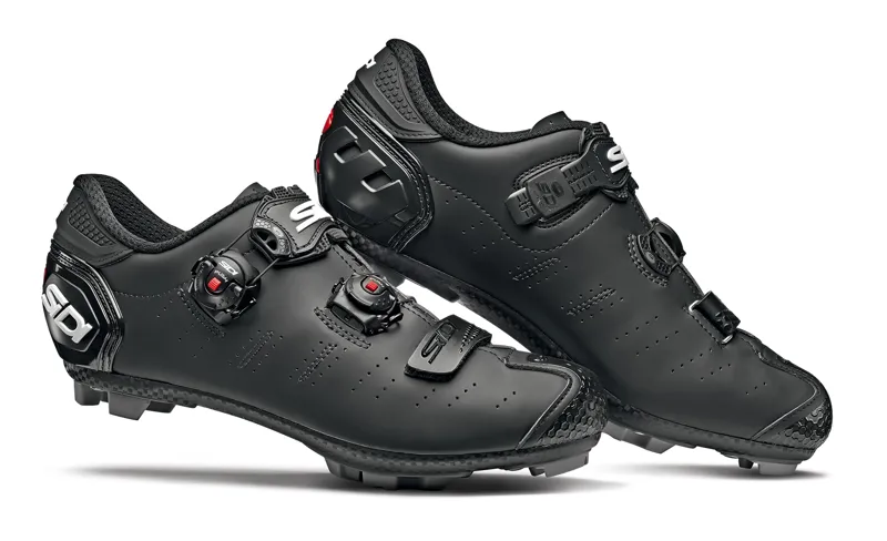 Sidi Dragon 5 SRS Mega Fit Mens MTB Shoes - Matte Black