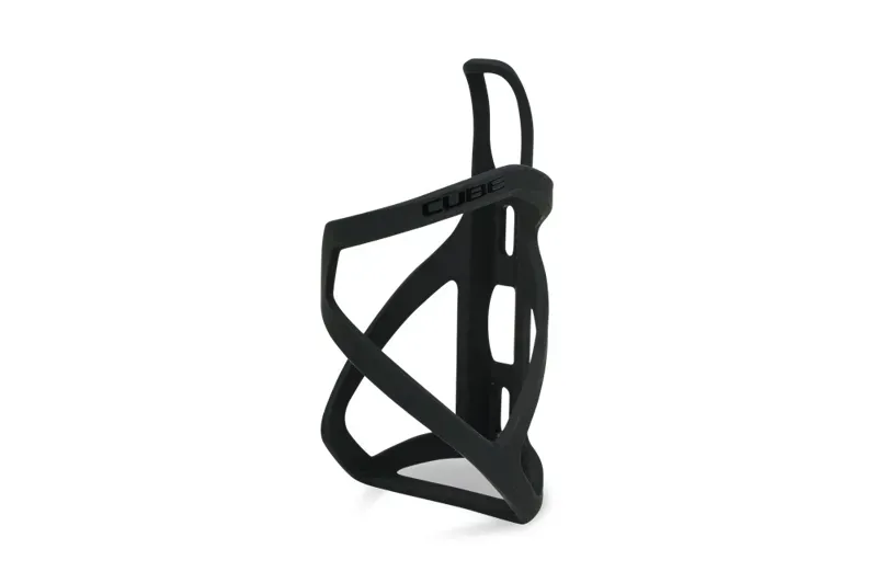 Cube Bottle Cage HPP Left Side Cage - Matte Black/Black