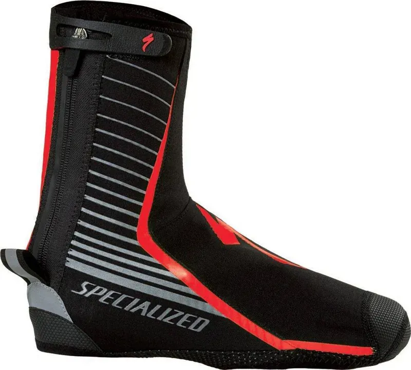 Specialized Deflect Pro Cycling Shoe Cover - Black/Red