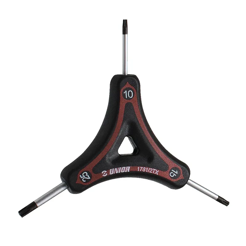 Unior Y Torx Wrench 10 x 15 x 25 - Red
