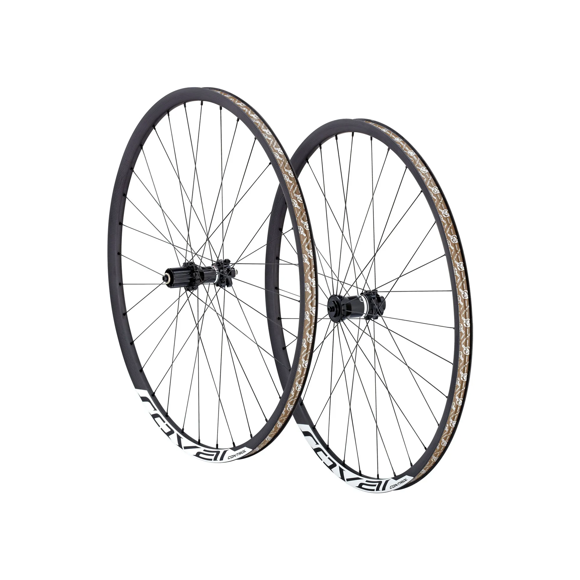 Roval Control 29 Carbon Wheelset Satin Carbon/White Wedge