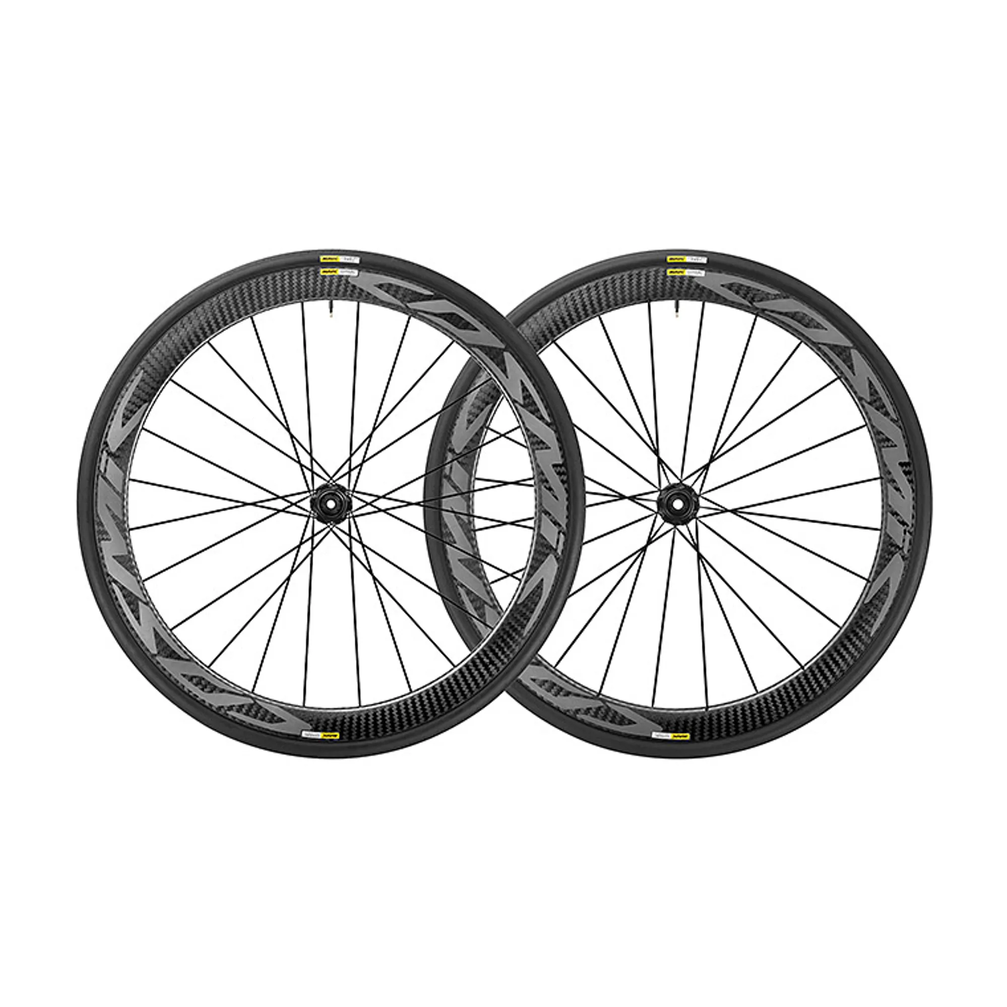2018 Mavic Cosmic Pro Carbon Disc Road Wheels Center Lock Pair