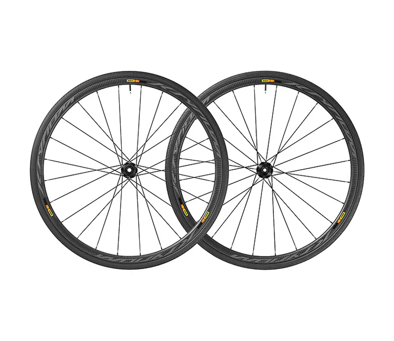 2018 Mavic Ksyrium Pro Carbon SL T Disc Road Wheels Center Lock Pair