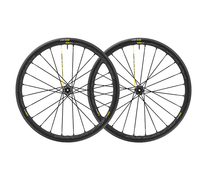2018 Mavic Ksyrium Pro UST Disc Center Lock 12mm Road Wheels Pair
