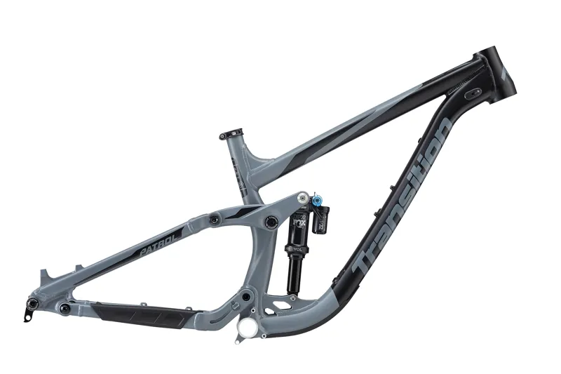 2018 Transition Patrol Alloy 27.5 Mountain Bike Frameset - Grey