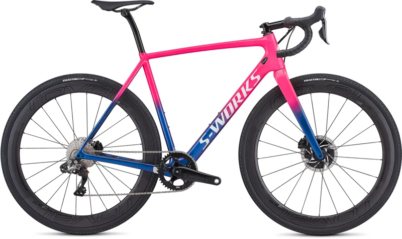 Ex Demo S Works CruX Cyclocross Bike Gloss Acid Pink Chameleon