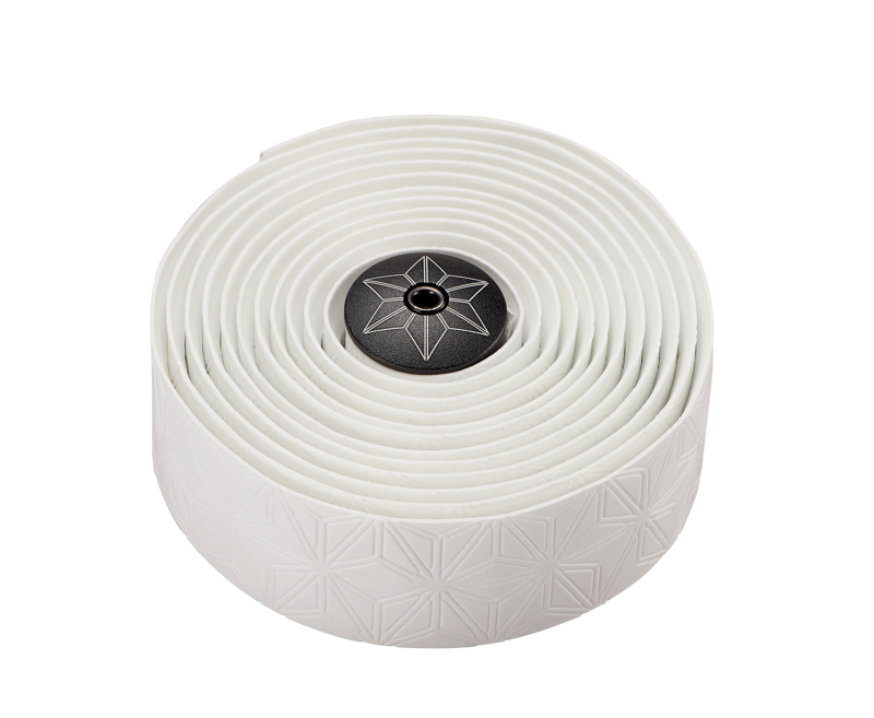 Supacaz Super Sticky Kush Handlebar Tape Classic - White/Ano Black-1