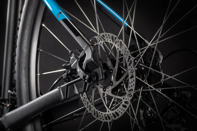 2021 Cube Aim Pro Hardtail Mountain Bike - Black/Blue-5