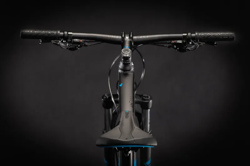 2021 Cube Aim Pro Hardtail Mountain Bike - Black/Blue-2