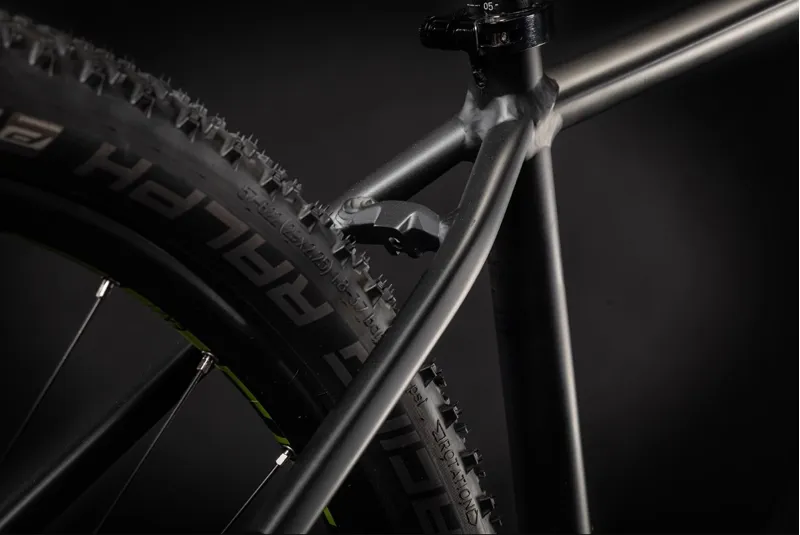 2021 Cube Reaction Pro Mens Hardtail Mountain Bike - Grey/Yellow-2