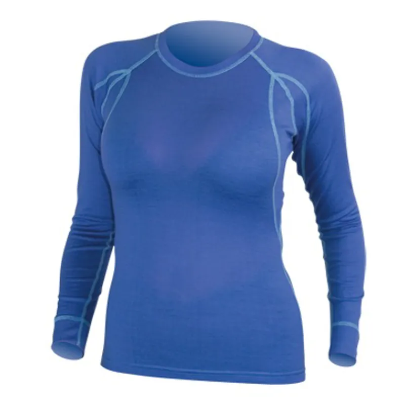 Endura Womens BaaBaa Merino Long Sleeve Baselayer - Blue