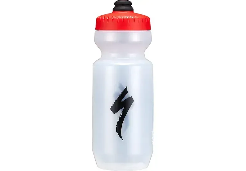 Specialized Purist MoFlo 22oz Water Bottle - S-Logo Trans/Red