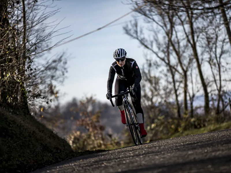 Castelli Flanders 2 Warm Long Sleeve Womens Cycling Base Layer - Black - Size Large-7