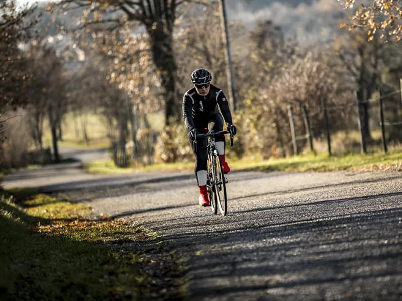 Castelli Flanders 2 Warm Long Sleeve Womens Cycling Base Layer - Black - Size Large-8