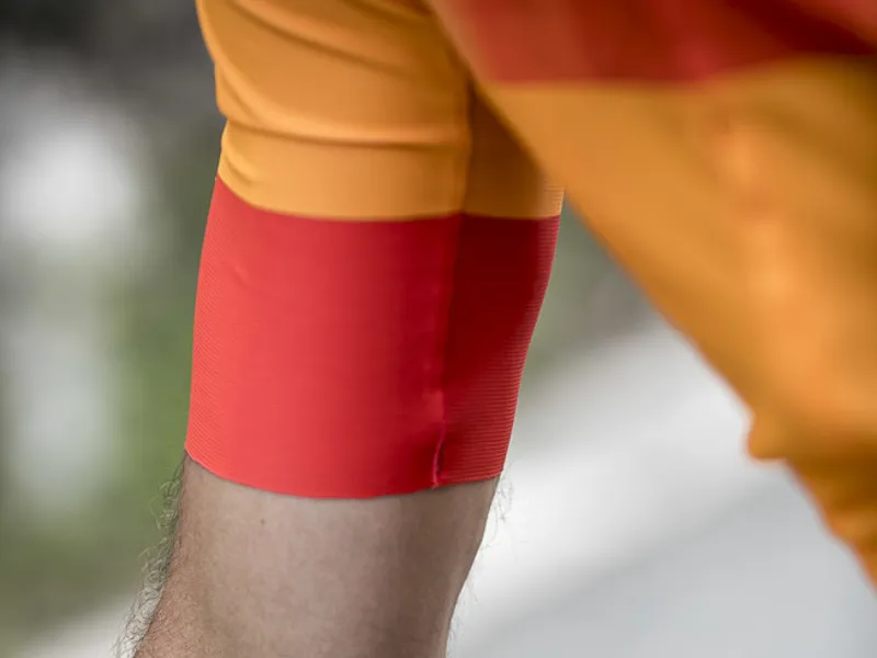 Castelli A Bloc Mens Short Sleeve Jersey - Orange-2