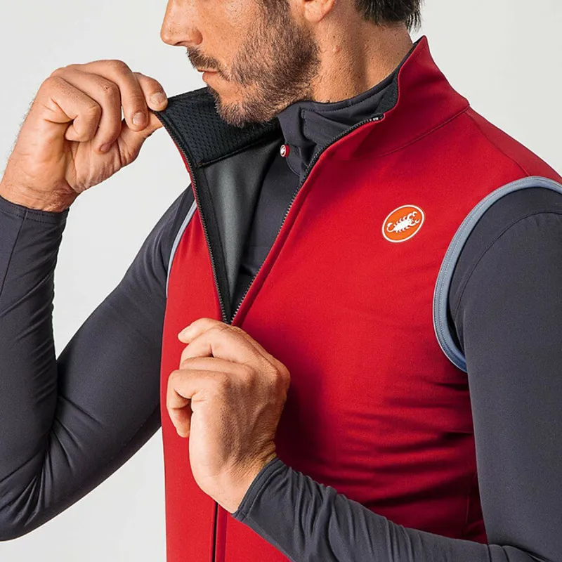 Castelli Perfetto RoS Mens Vest - Pro Red-4
