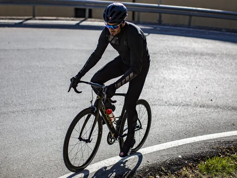 Castelli Raddoppia 2 Mens Cycling Jacket Light Black