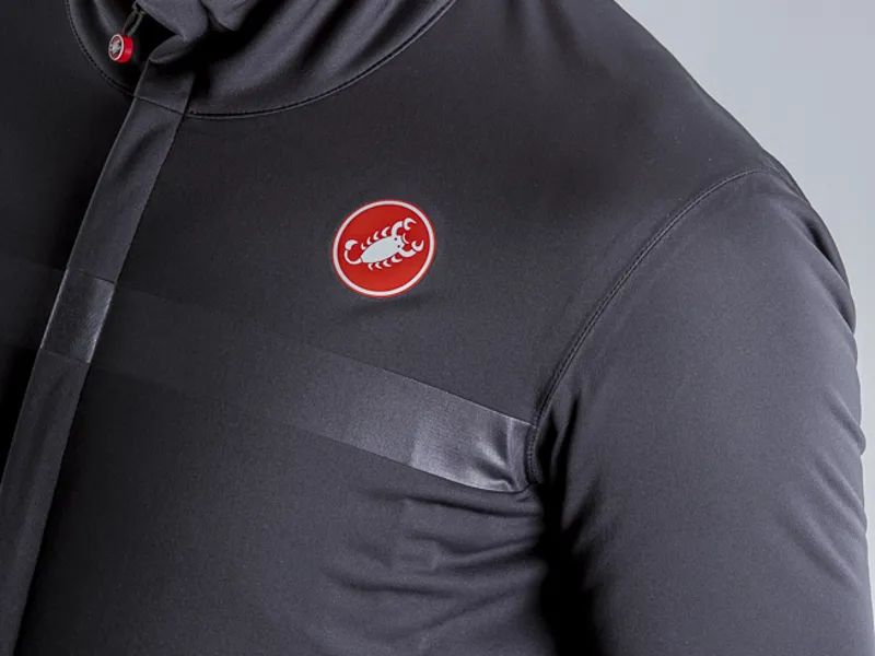 Castelli Goccia Mens Jacket - Dark Grey - Size Medium-5