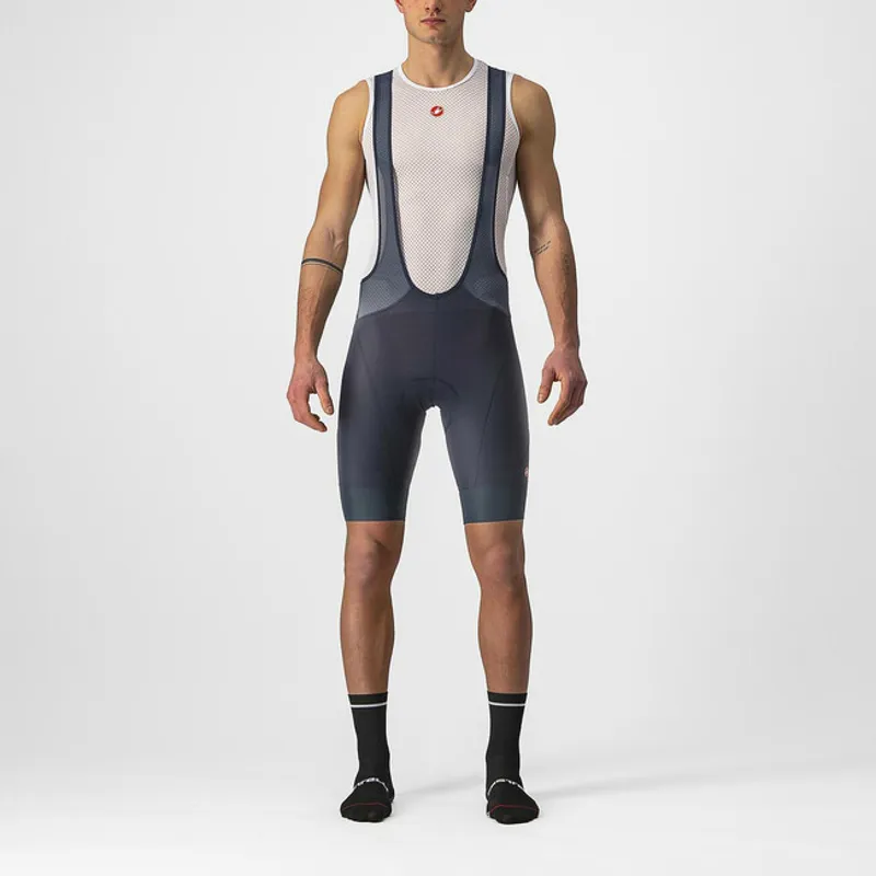 Castelli Endurance 3 Mens Cycling Bib Shorts - Savile Blue-1