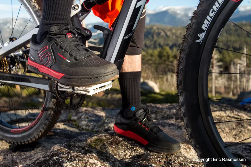 FiveTen Freerider Pro Mountain Bike Shoe - Black/Red-7