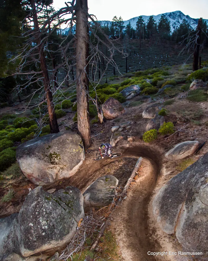 FiveTen Freerider Pro Mens Mountain Bike Shoe - Navy/Running White-9