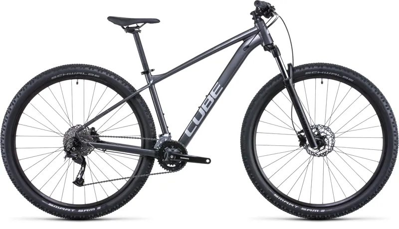 2022 Cube Aim SL Hardtail Mountain Bike - Graphite/Metal