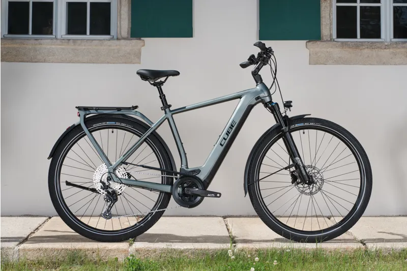 2022 Cube Kathmandu Hybrid Pro 625 Electric Hybrid Bike - Flash Grey/Black-1