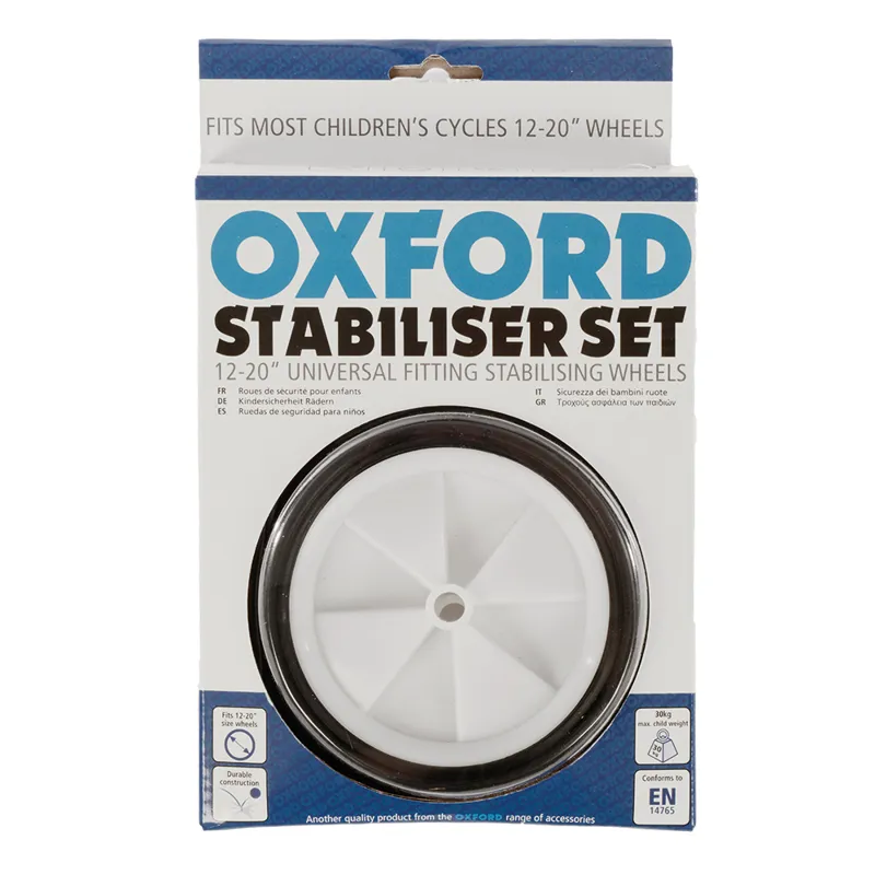 Oxford Universal Stabiliser Set 12-20 inch - Black/White