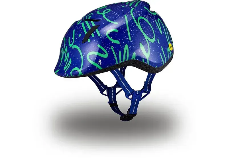 Specialized Mio 2 Toddler Bike Helmet - Sapphire/Electric Green