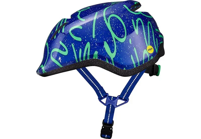 Specialized Mio 2 Toddler Bike Helmet - Sapphire/Electric Green-2