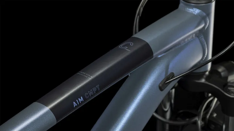 2023 Cube Aim Allroad Hardtail Mountain Bike - Navy Black/Blue-2