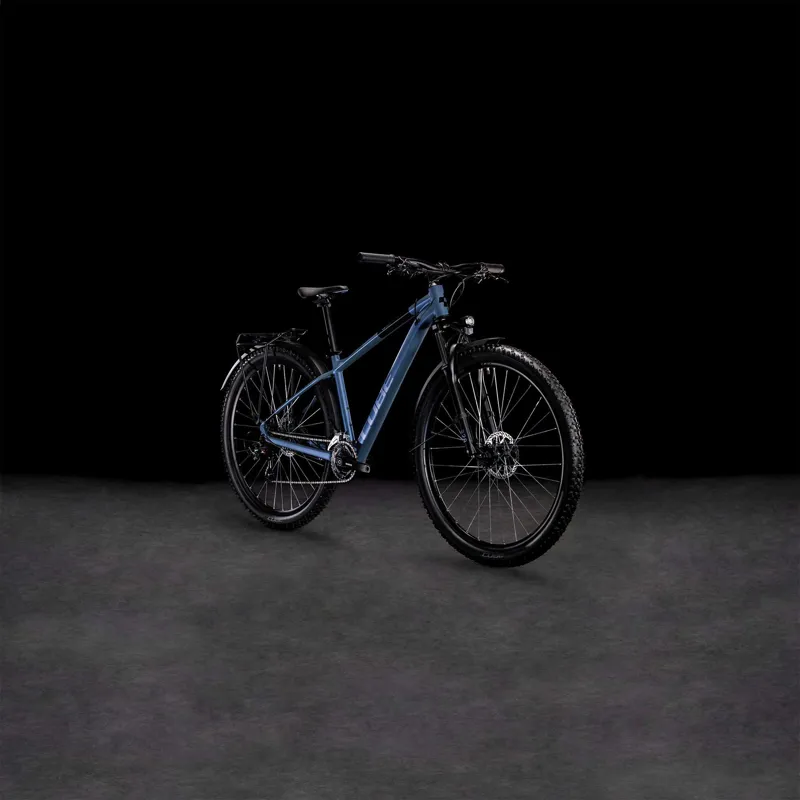 2023 Cube Aim Allroad Hardtail Mountain Bike - Navy Black/Blue-1
