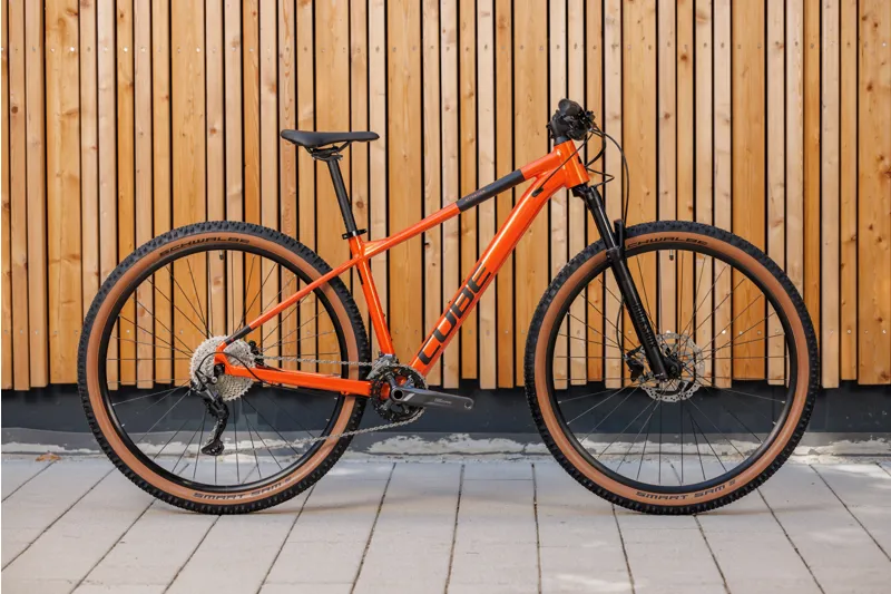2024 Cube Attention Hardtail Mountain Bike - Fire Orange/Black-7
