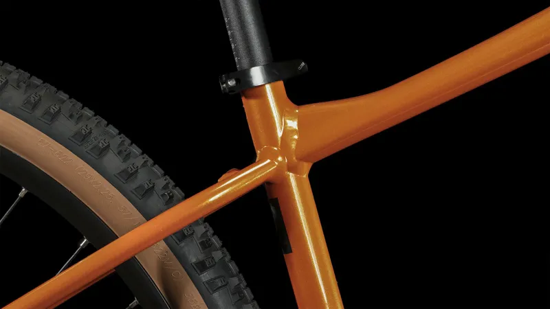 2024 Cube Attention Hardtail Mountain Bike - Fire Orange/Black-3