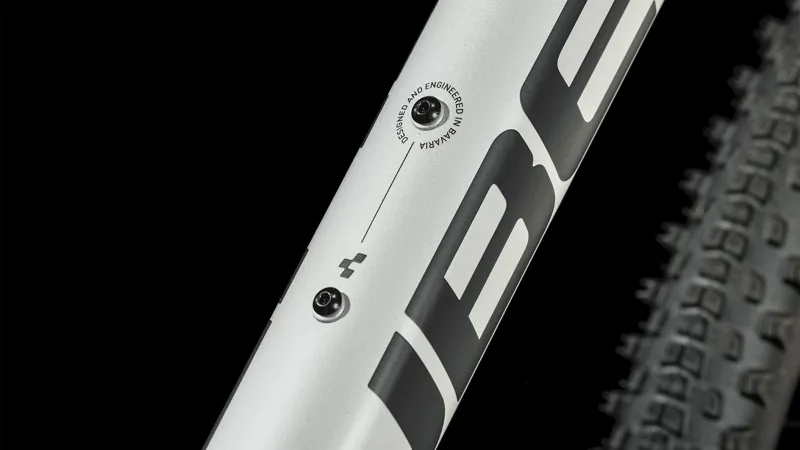 2024 Cube Attention SLX Hardtail Mountain Bike - Silver Grey/Lime-5