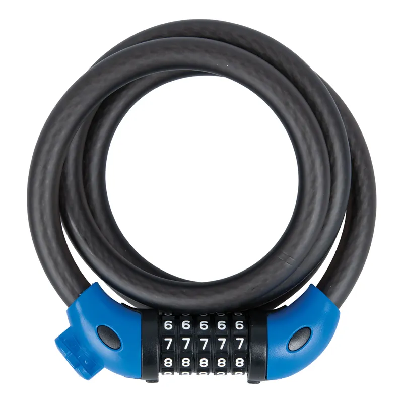 Oxford Combi15 15mm x 1500mm Bicycle Cable Lock - Black