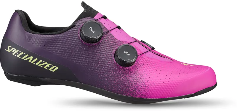 Purple cycling shoes discount